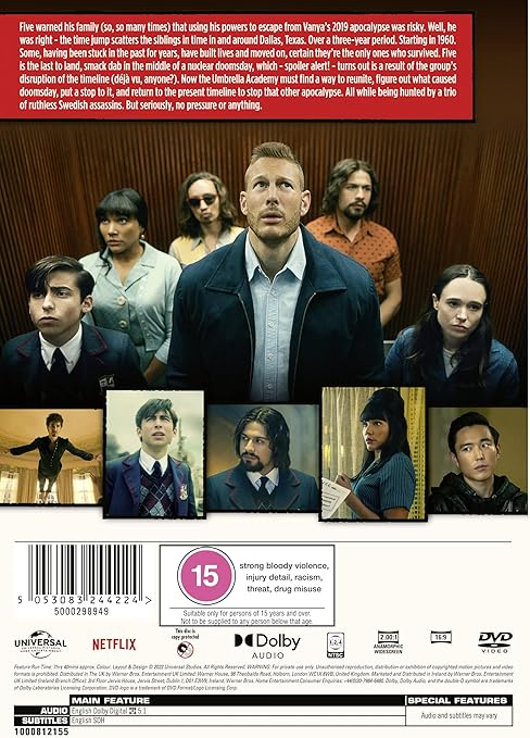 Umbrella Academy Season Two DVD