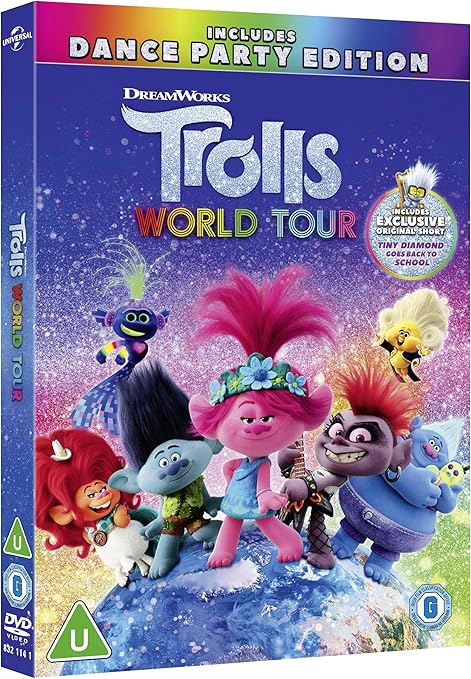 Trolls 2 World Tour DVD