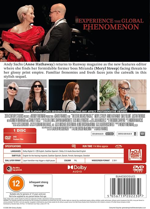 The Devil Wears Prada 2 PRE-ORDER-3-AUGUST-2026