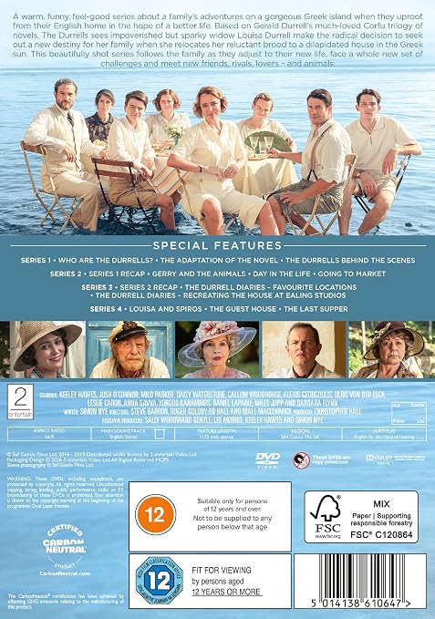 The Durrells: The Complete Collection (Repack) - PRE-ORDER-17-AUGUST-2026