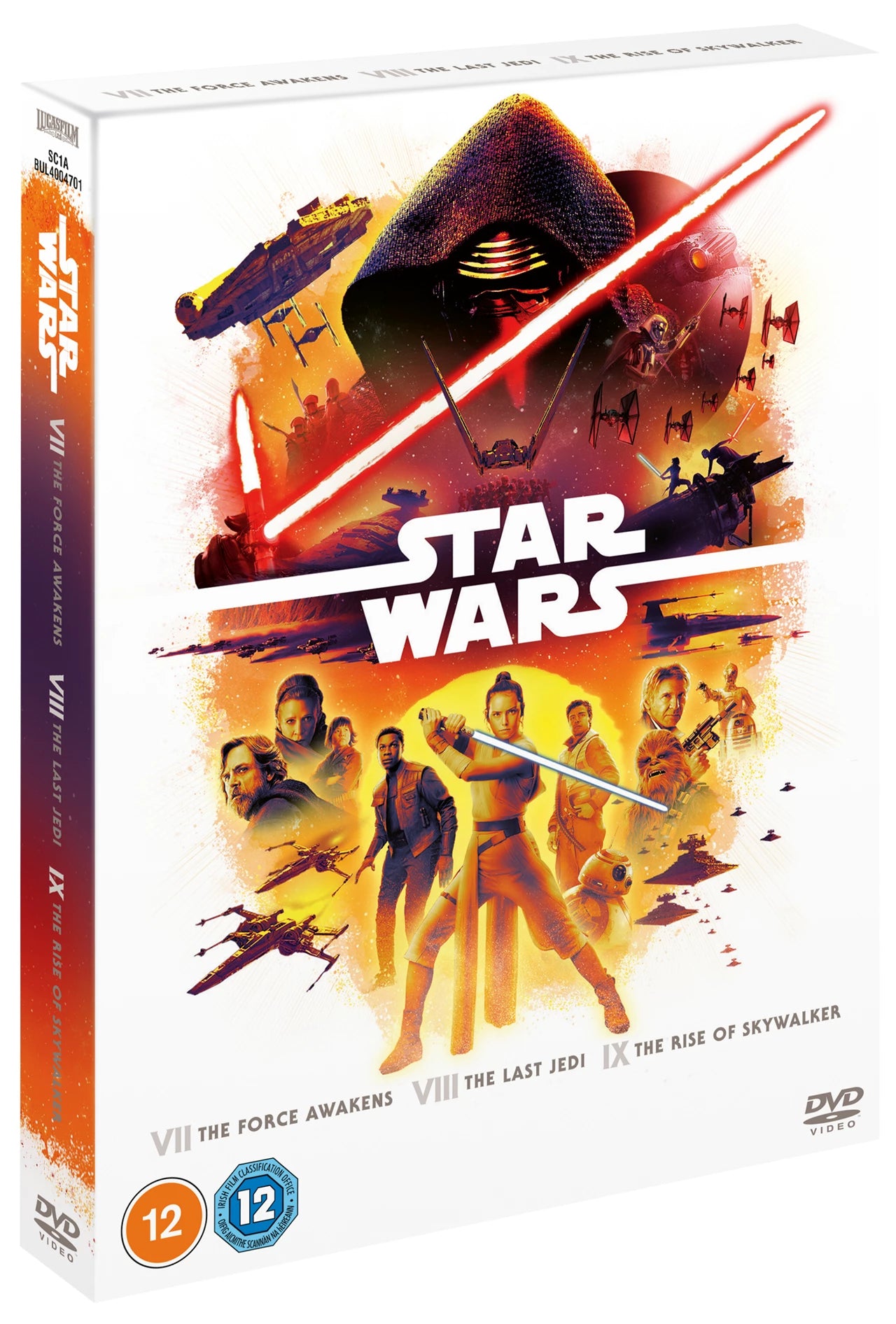 Star Wars Trilogies (DVD): Episodes 7-9