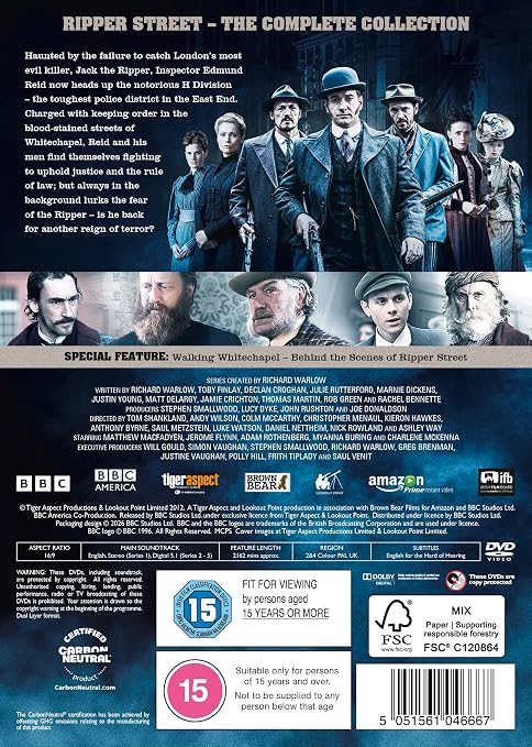 Ripper Street: The Complete Collection (Repack) - PRE-ORDER-24-AUGUST-2026