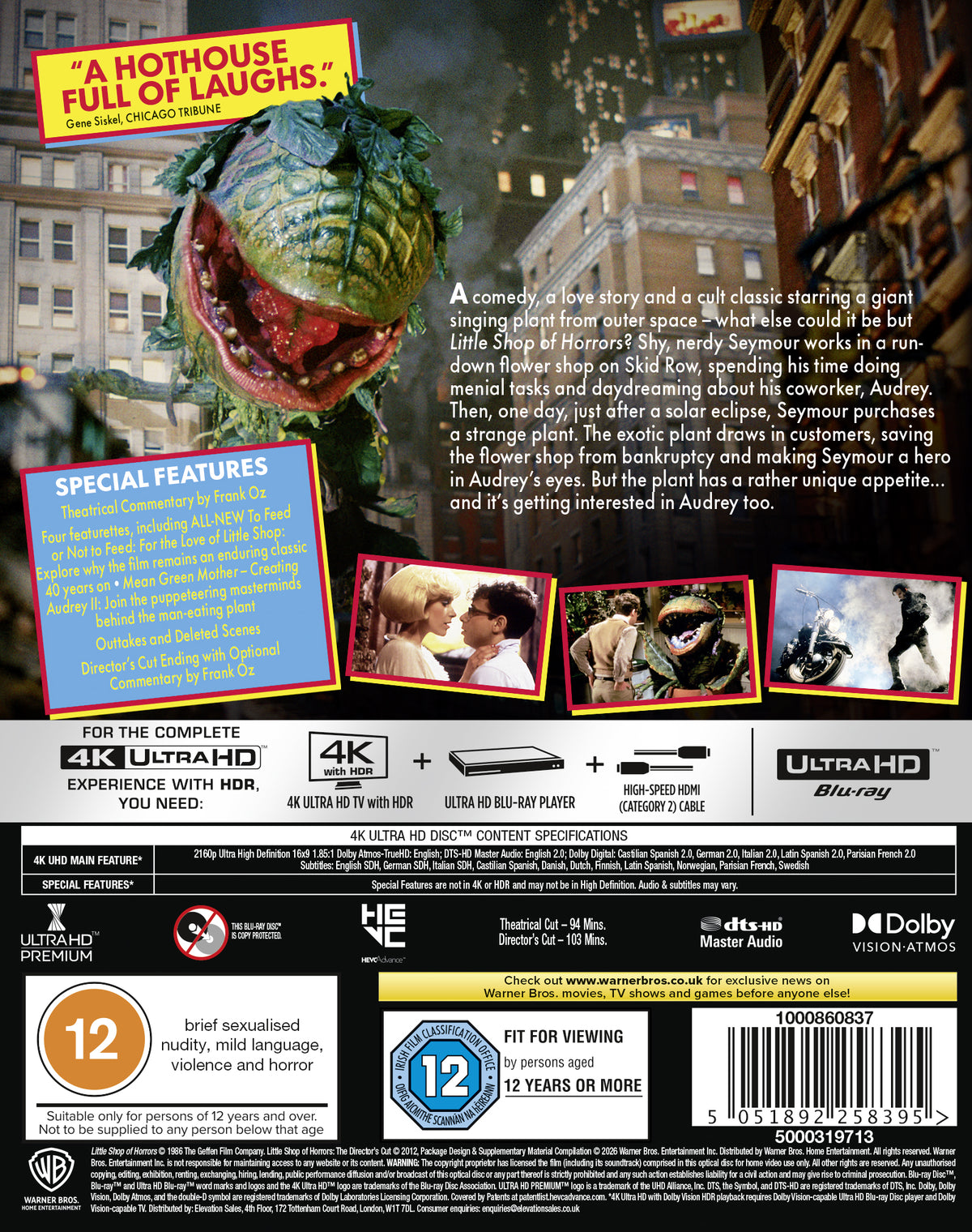 THE LITTLE SHOP OF HORRORS UHD