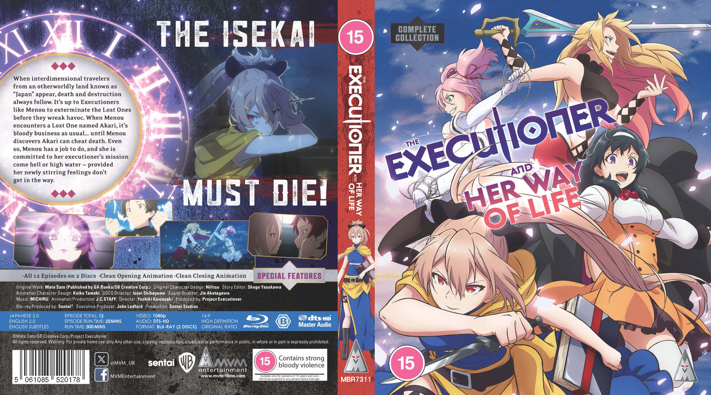 THE EXECUTIONER AND HER WAY OF LIFE BD COLLECTION