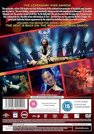 Miss Saigon: Live DVD - PRE-ORDER 22 September 2025
