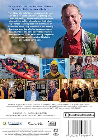 Michael Portillo's Long Weekends: Series 2- PRE-ORDER - 2-JUn-25