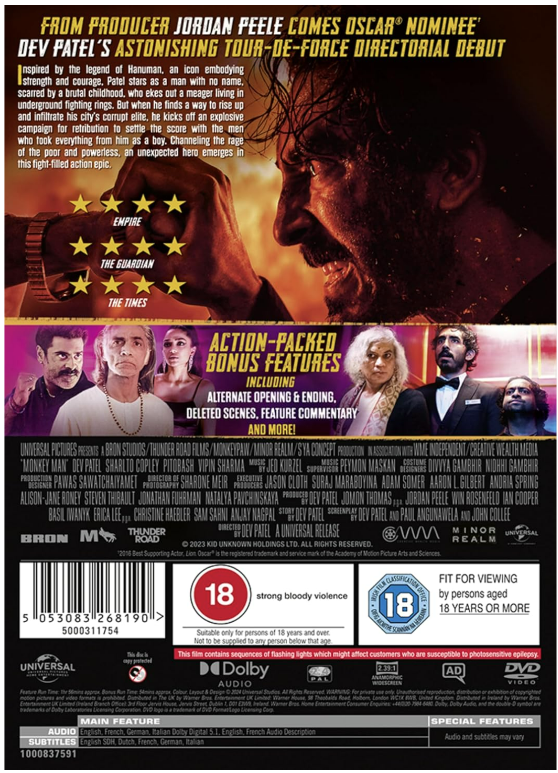 Monkey Man - DVD