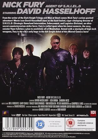 NICK FURY - AGENT OF S.H.I.E.L.D DVD