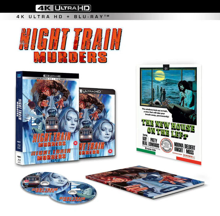 Night Train Murders - Deluxe Limited Edition Dual Format (UHD + Blu-ray) The Italian Collection 01
