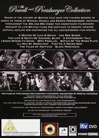 POWELL & PRESSBURGER 11 DISC BOXSET DVD