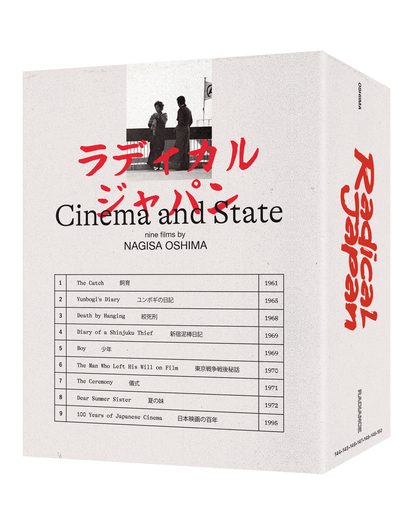 Radical Japan: Cinema and State - Nine Films by Nagisa Oshima (LE) - PRE-ORDER - 17 NOVEMBER 2025