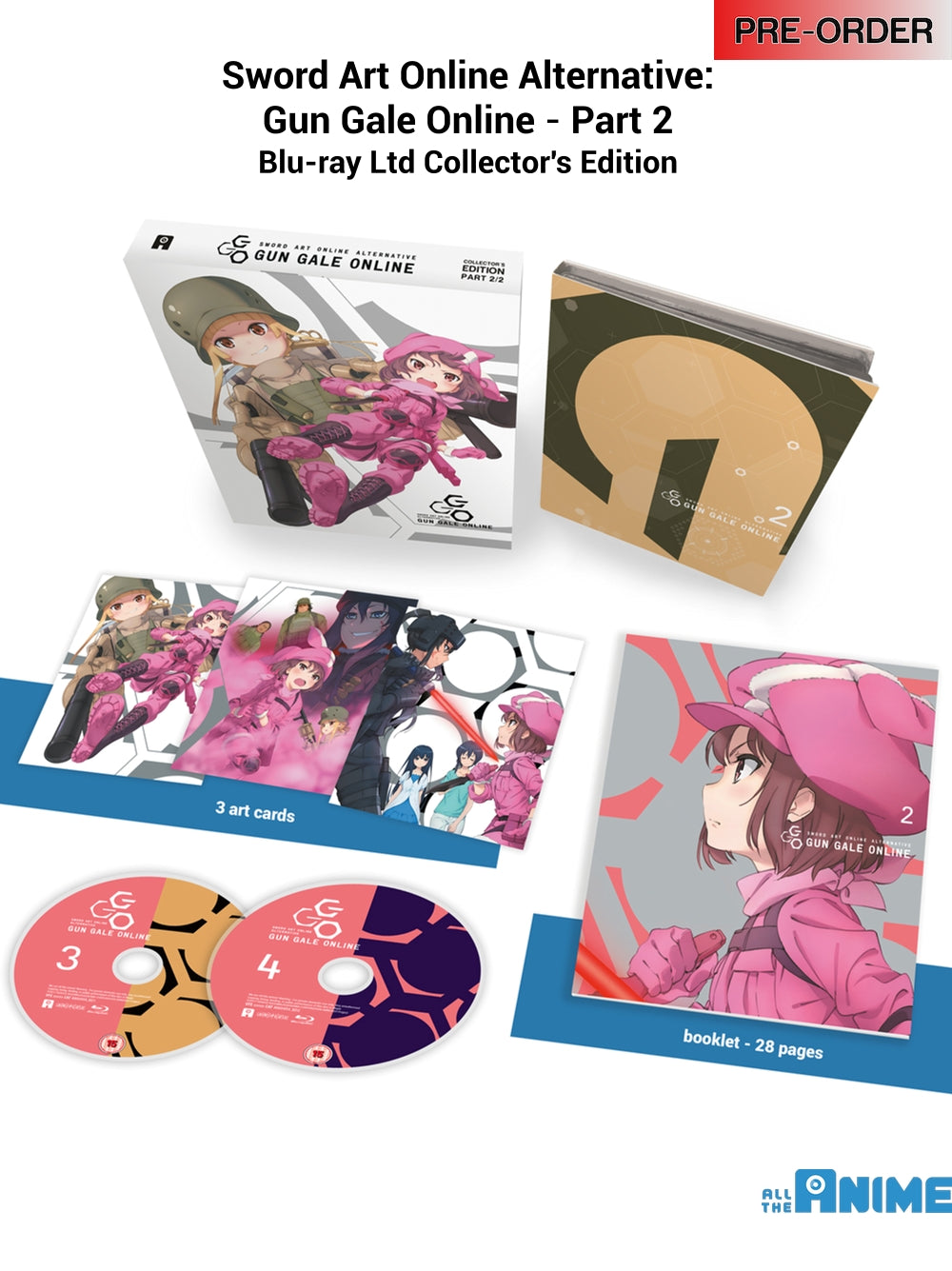 Sword Art Online Alternative: Gun Gale Online Part 2 - Blu-ray Collector's Edition