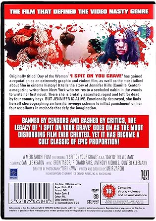 I SPIT ON YOUR GRAVE STANDARD EDITION DVD