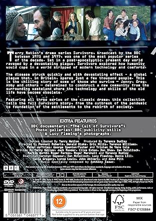 Survivors: Series 1-3 DVD - PRE-ORDER 29 September 2025