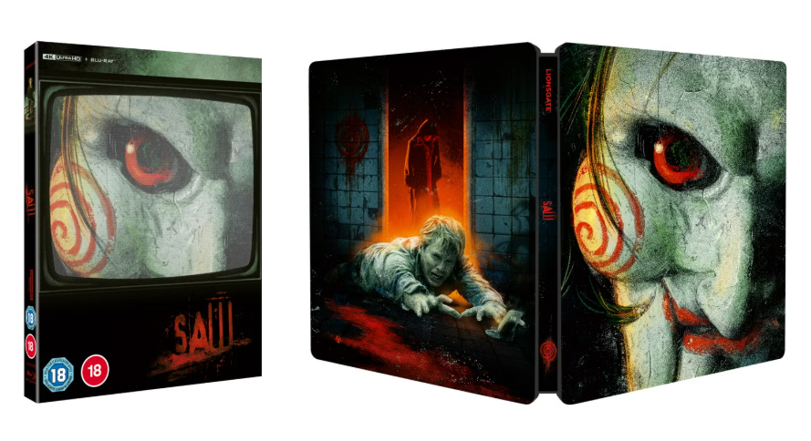 Saw I (UHD/Blu-ray SteelBook) - PRE-ORDER-9-NOVEMBER-2026