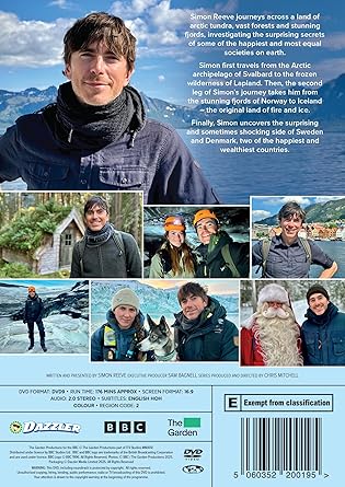 Scandinavia with Simon Reeve DVD- PRE-ORDER - 15-SEPTEMBER-2025