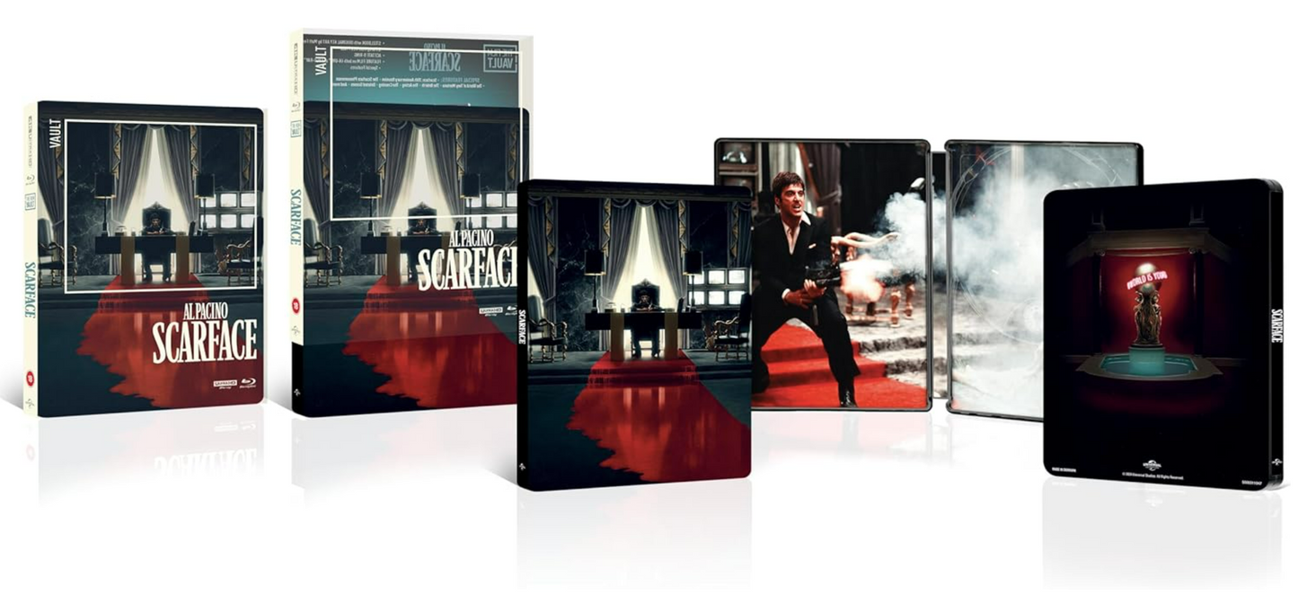 Scarface - The Film Vault Range Steelbook UHD