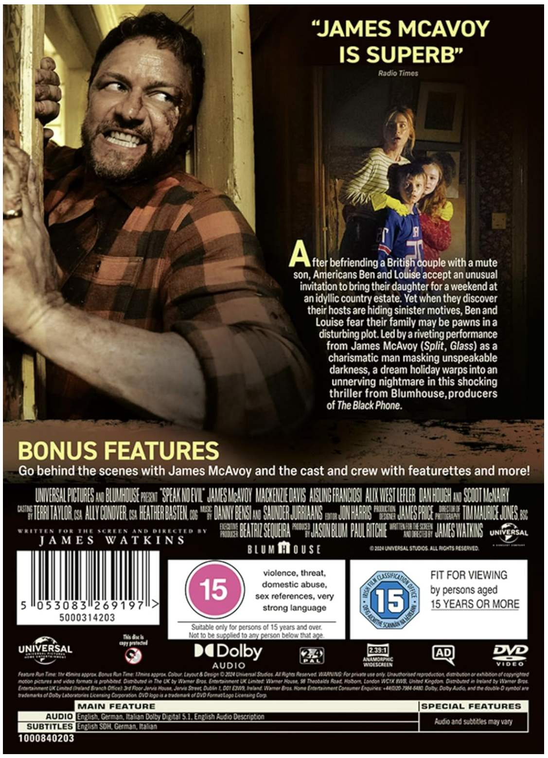 Speak No Evil - DVD