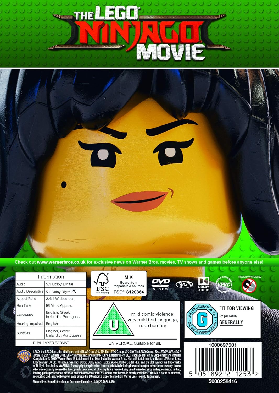 THE LEGO NINJAGO MOVIE