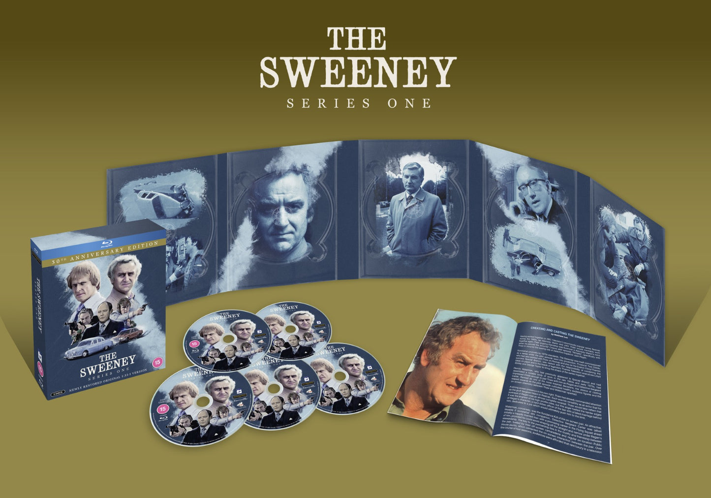 The Sweeney: Series One (50th Anniversary Edition) - PRE-ORDER - 02-JUNE-25