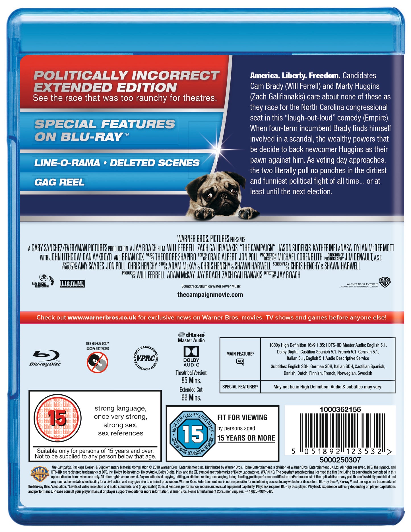 THE CAMPAIGN - Blu-ray - Pre-order 29-Jun-2026