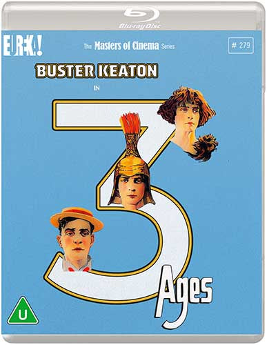 BUSTER KEATON: THREE AGES (Masters of Cinema) Special Edition Blu-ray