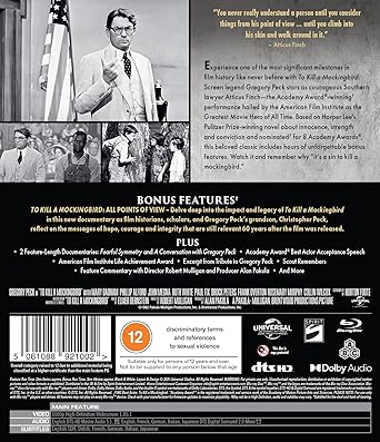 To Kill a Mockingbird Blu-Ray- PRE-ORDER - 15-SEPTEMBER-2025