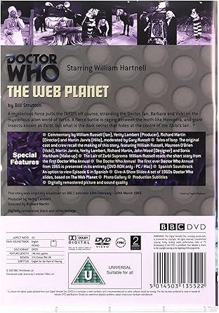 DOCTOR WHO: THE WEB PLANET DVD