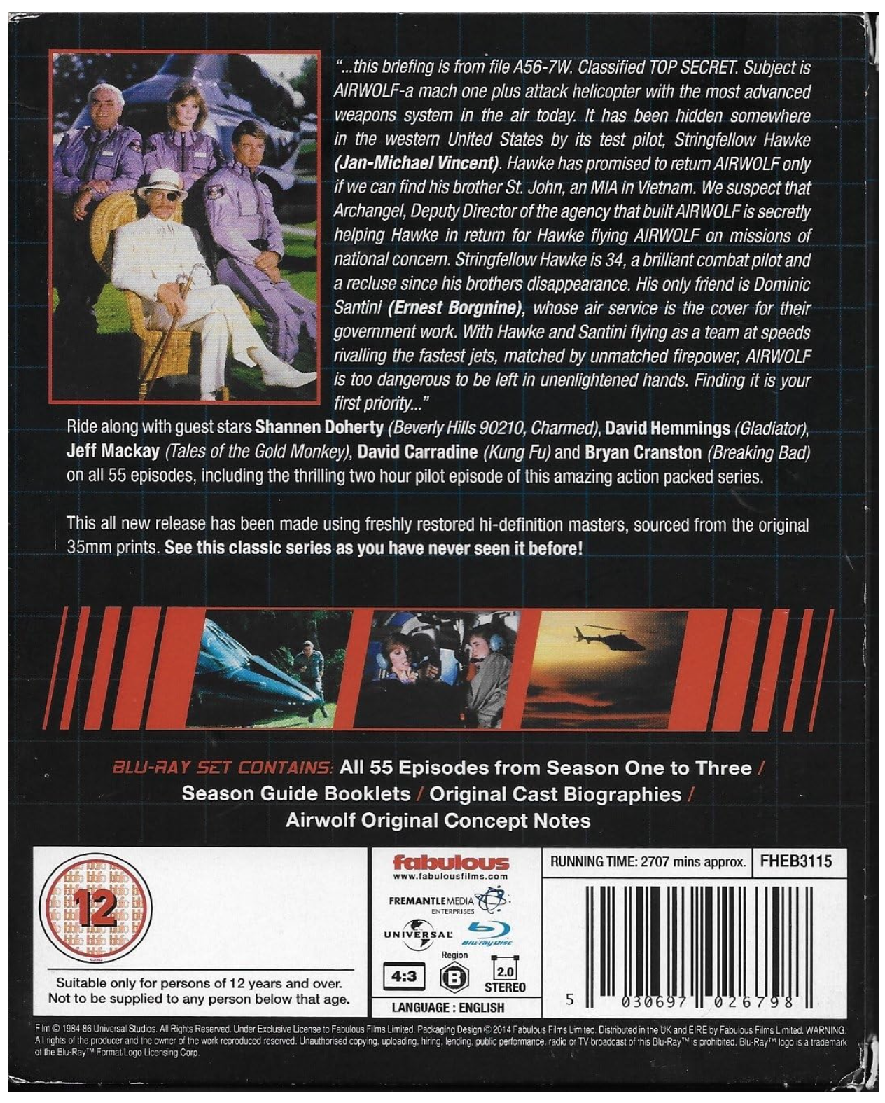 Airwolf - Complete Series - Blu-ray
