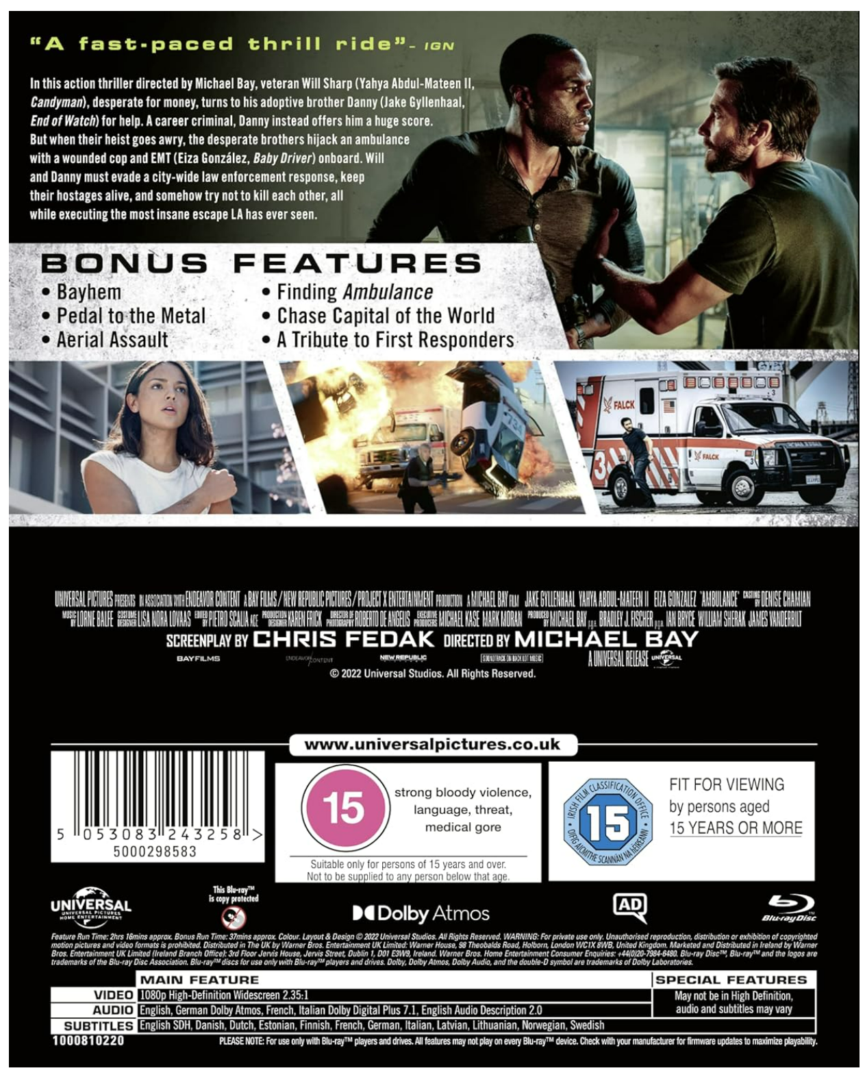 Ambulance - Blu-ray