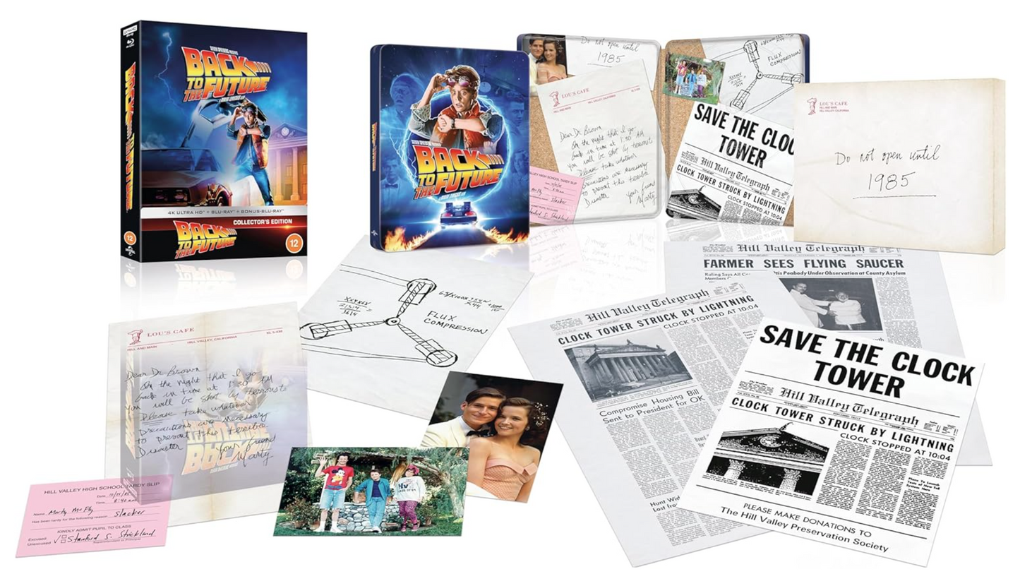 Back to the Future 4K UHD & Blu-Ray Steelbook - PRE-ORDER 10 November 2025