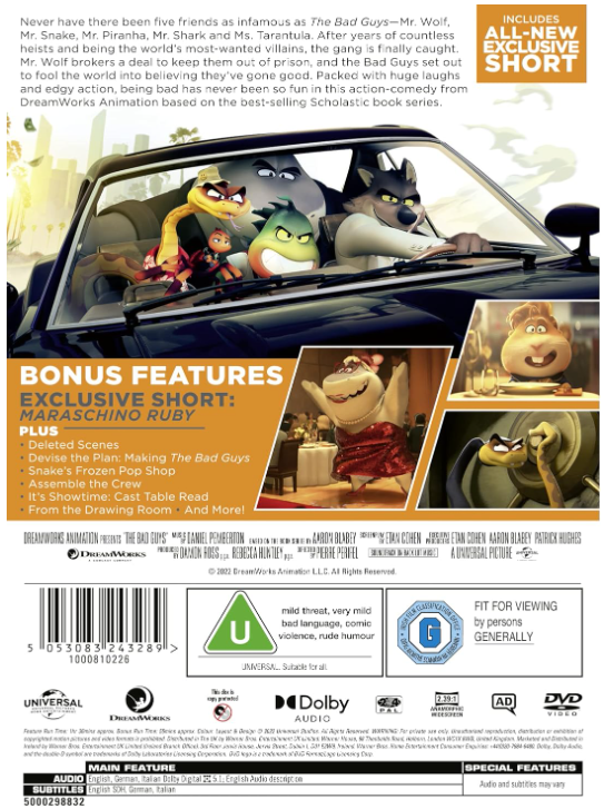 The Bad Guys - DVD