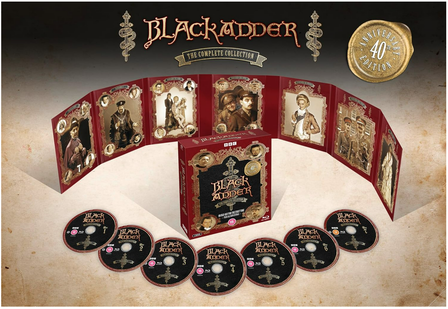 Blackadder: The Complete Collection - Blu-ray