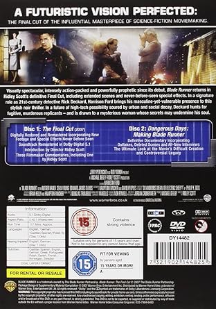 BLADE RUNNER FINAL CUT (SE/DVD/S)