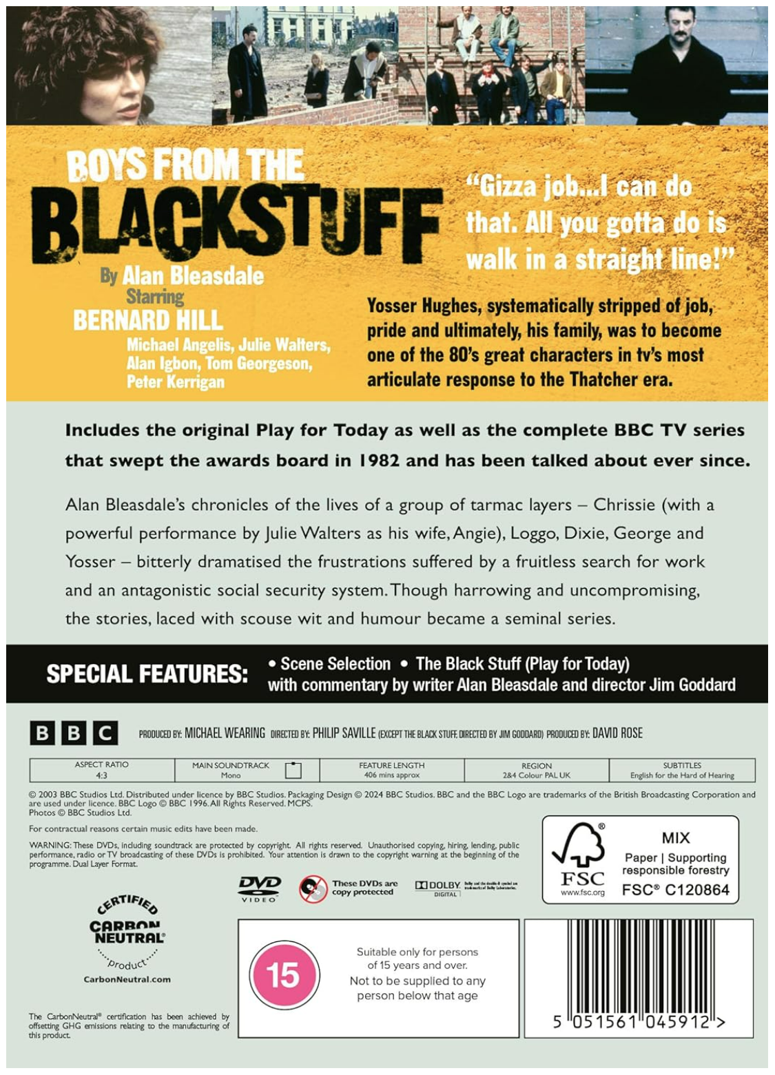 Boys From the Blackstuff - DVD