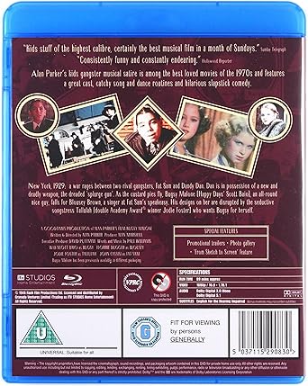 BUGSY MALONE BLU-RAY