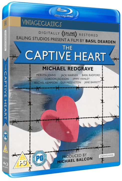 THE CAPTIVE HEART - BLU RAY