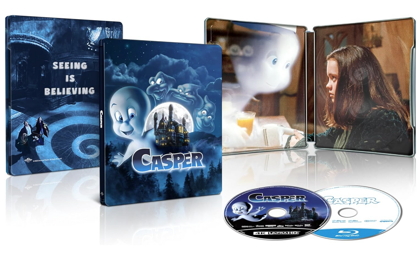 Casper 30th Anniversary Collector's Edition 4K UHD Steelbook - PRE-ORDER 15 September 2025