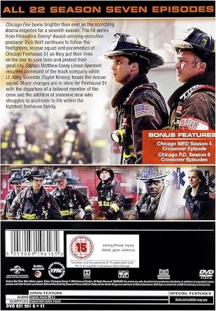 CHICAGO FIRE S7 DVD