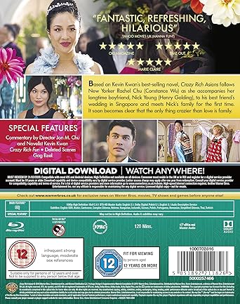 CRAZY RICH ASIANS (BD/S)
