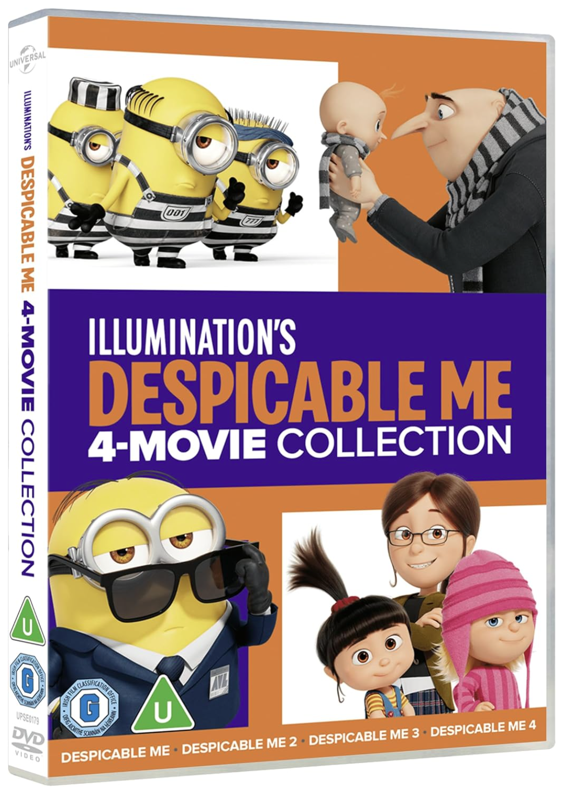 Despicable Me 1-4 - DVD - PRE-ORDER 06 October 2025