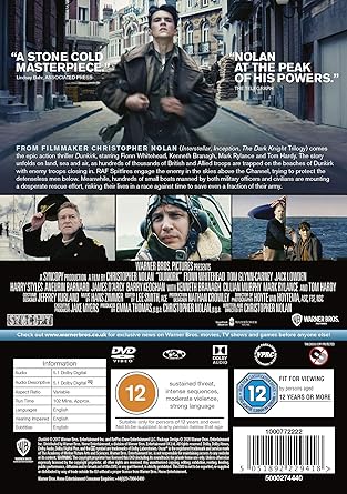 DUNKIRK - 1 DISC (DVD/S)