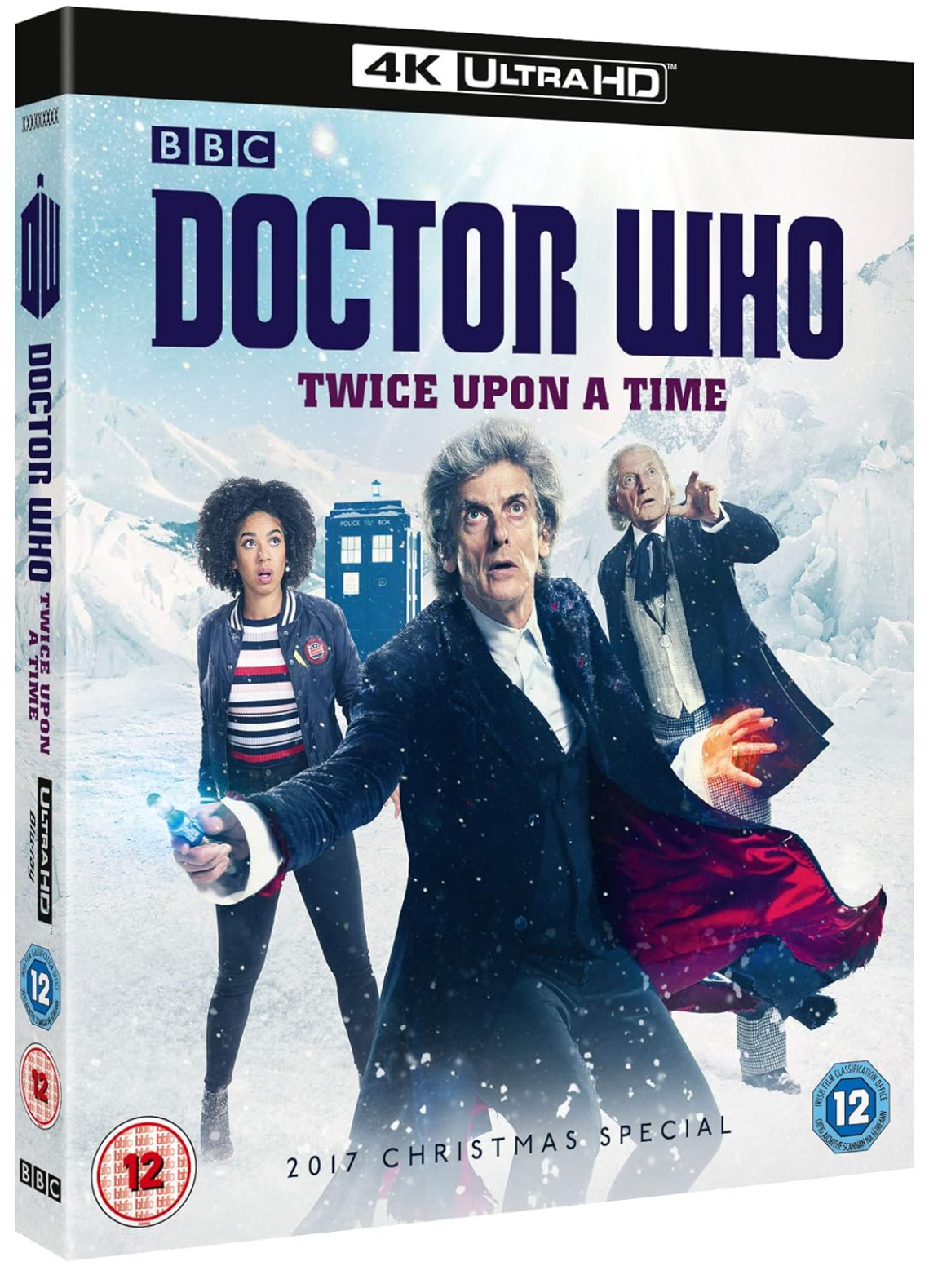 DOCTOR WHO: TWICE UPON A TIME (XMAS SPECIAL 2017) UHD & BLU-RAY