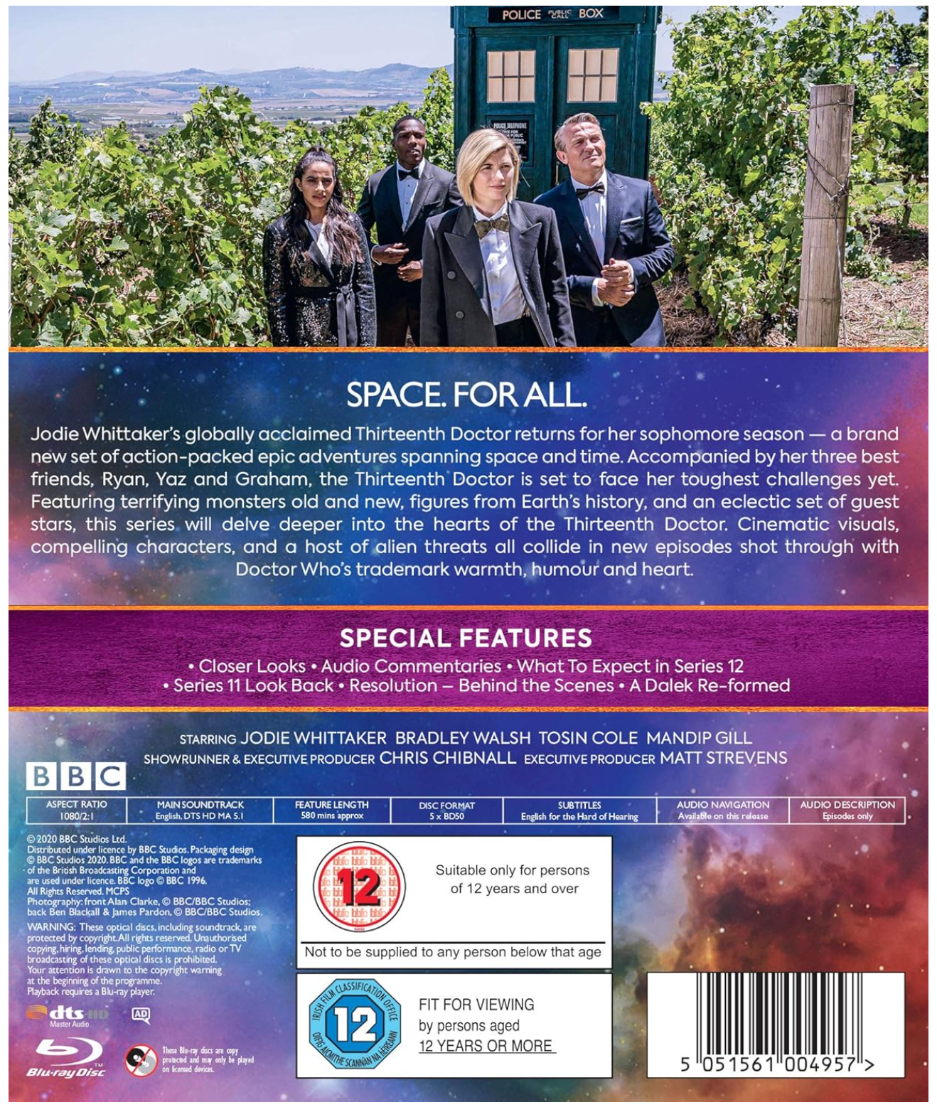 DOCTOR WHO: SERIES 12 BLU-RAY