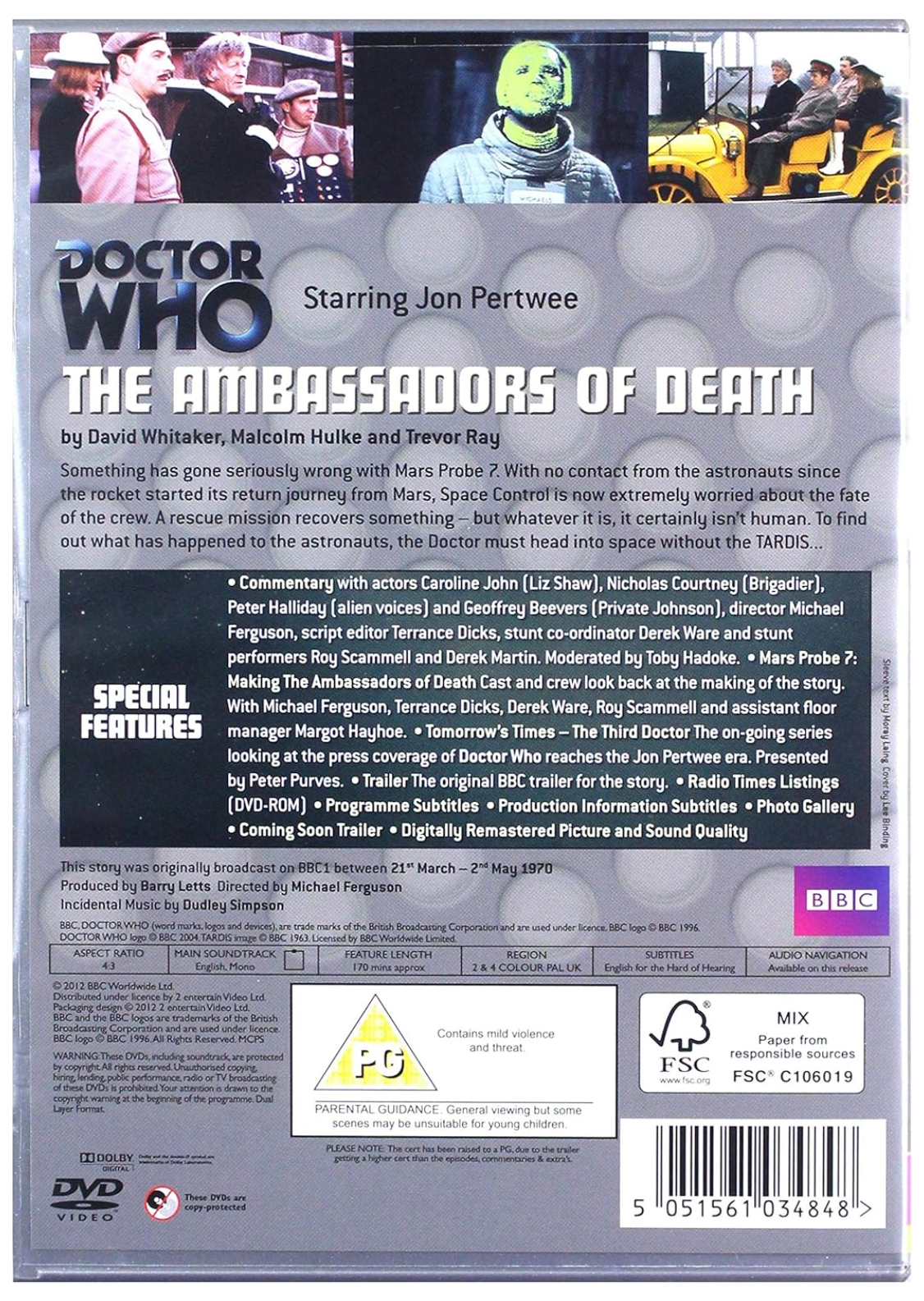 DOCTOR WHO: AMBASSADORS OF DEATH
