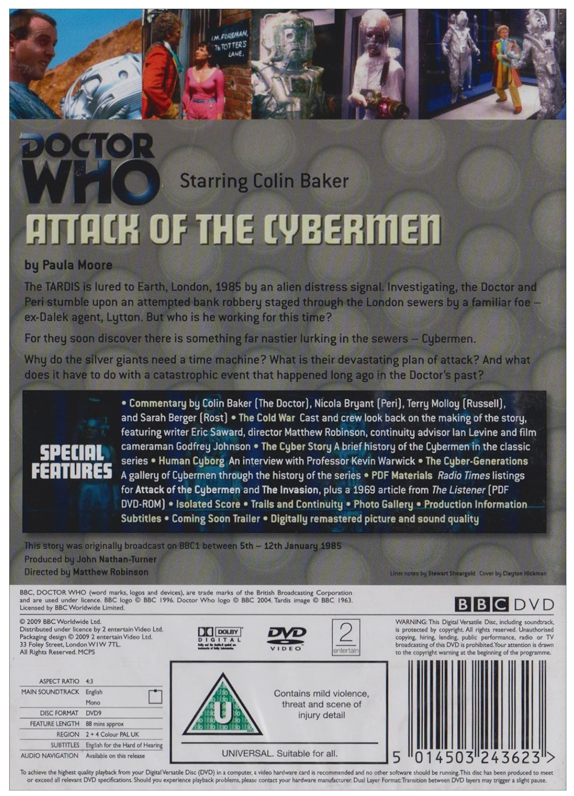 DOCTOR WHO: ATTACK OF THE CYBERMEN