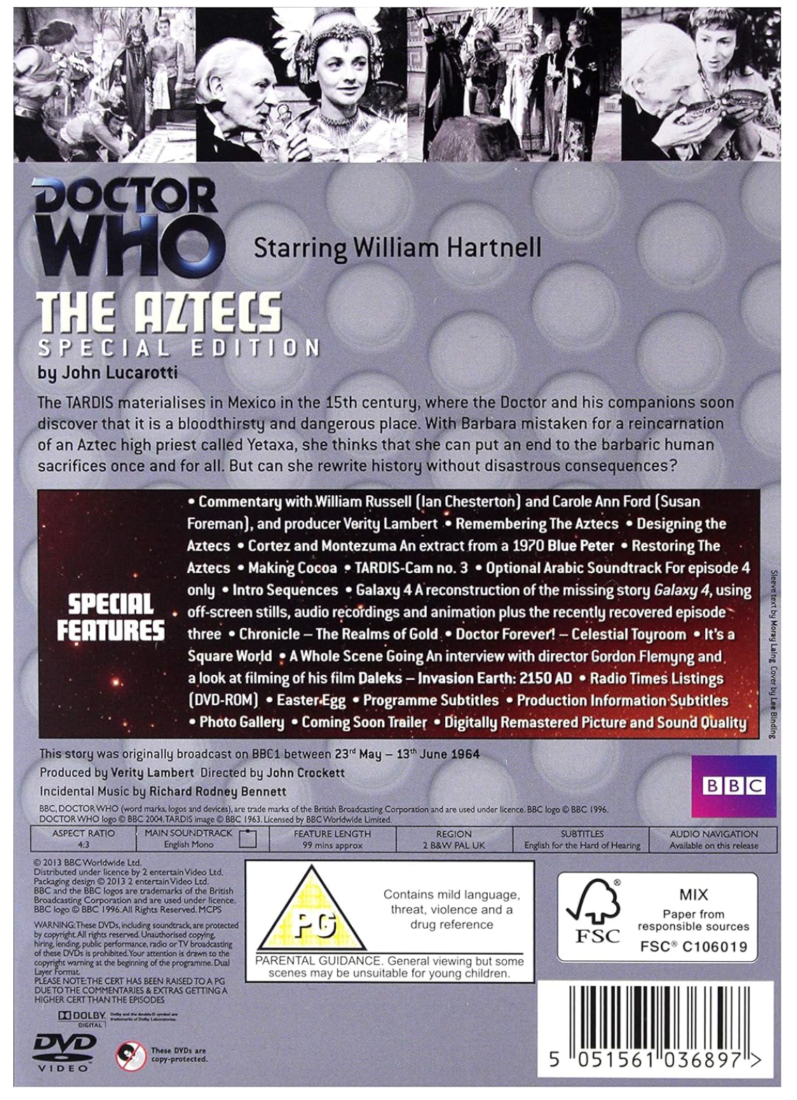 DOCTOR WHO: AZTECS SPECIAL EDITION