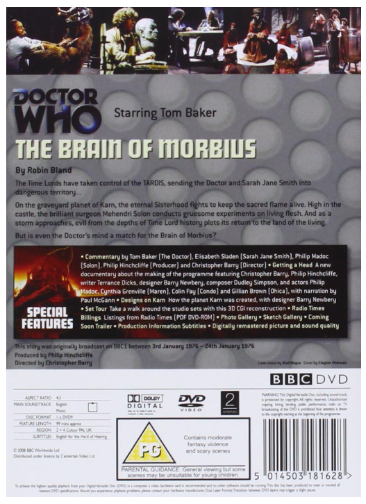 DOCTOR WHO: THE BRAIN OF MORBIUS