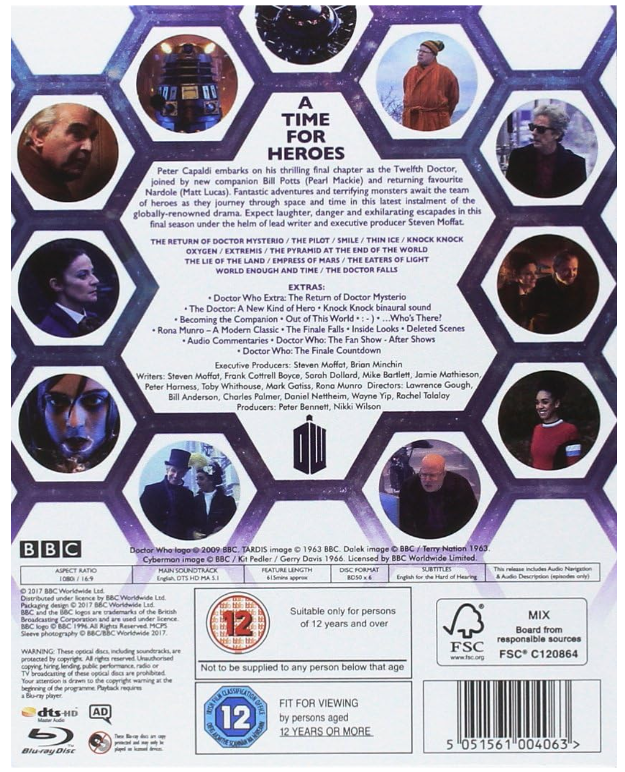 DOCTOR WHO: COMPLETE SERIES 10 BLU-RAY