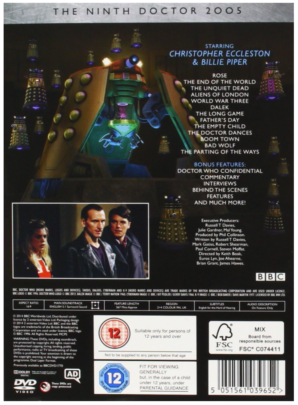 DOCTOR WHO: COMPLETE SERIES 1 (REPACKAGE)